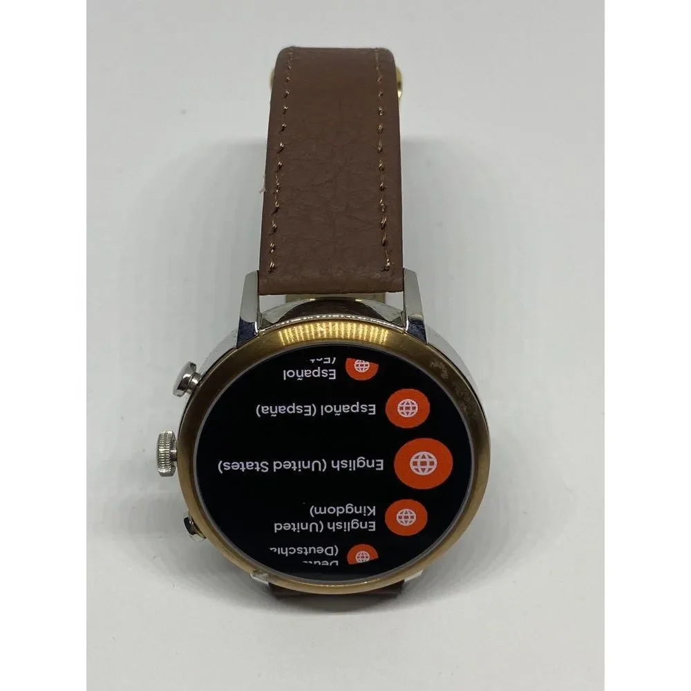 Fossil Gen 4 Authentic Digital Dial Smart Watch Custom Band FTW6016 AB376